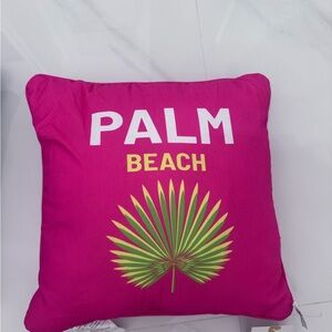 Assouline Inspired Palm Beach Pillow